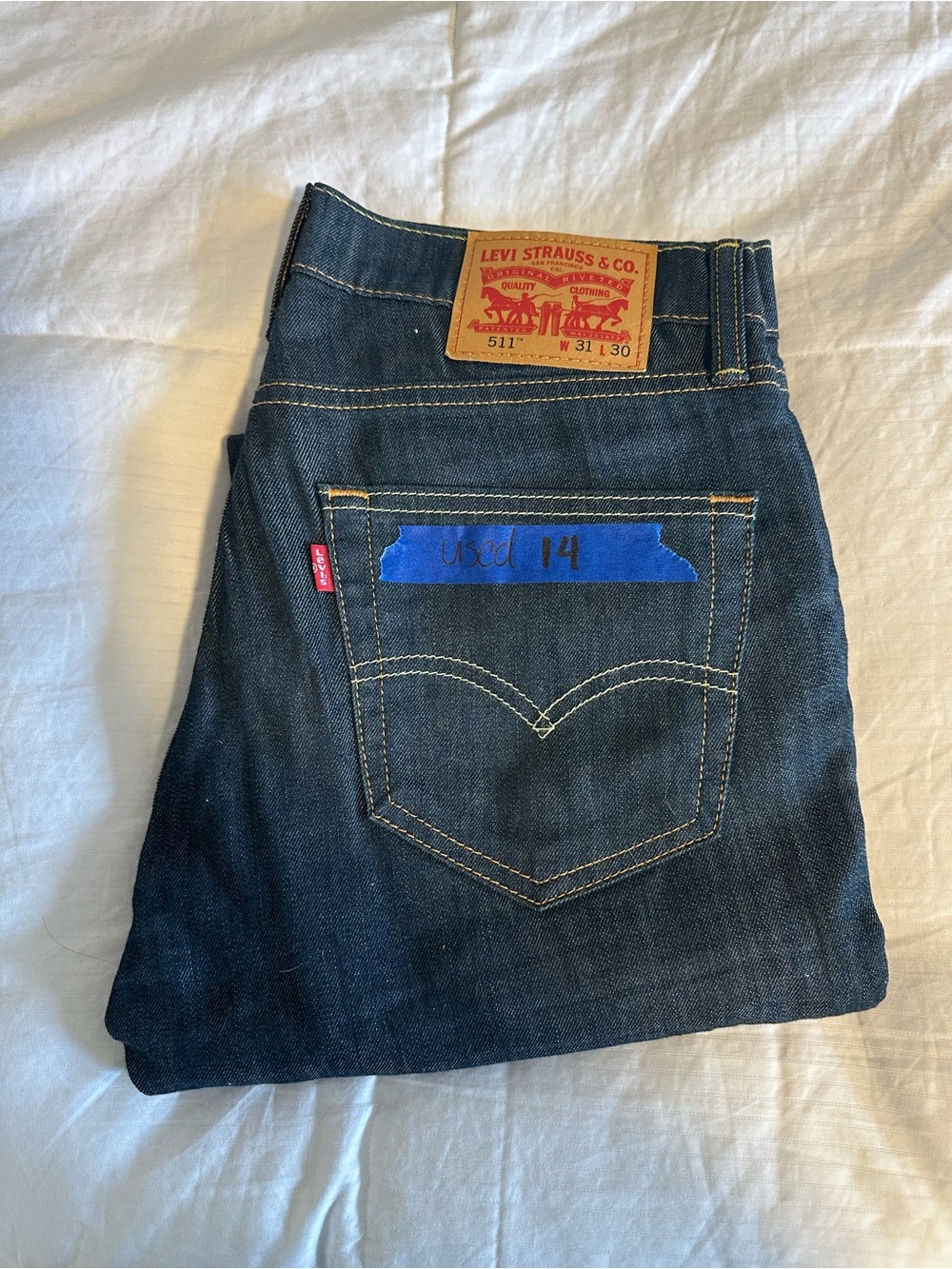 Levi's Slim Men's Jeans in Dark Indigo